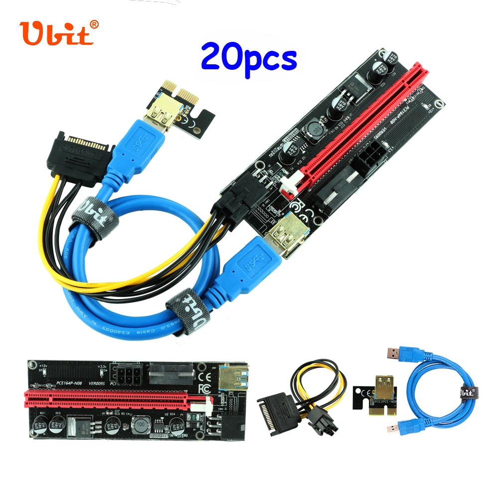 20x Ubit PCI-E   ̺ VER009S  6pin..